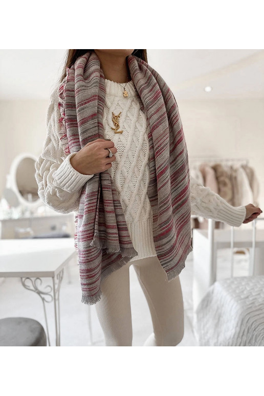 Fialový šátek Nyomi Fialový šátek Nyomi