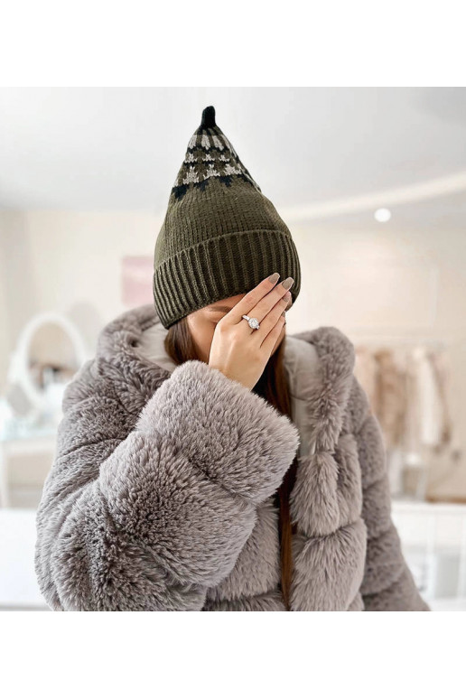 Tmavě zelený klobouk Abner Tmavě zelený klobouk Abner