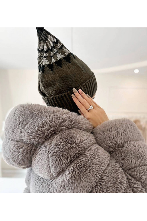 Tmavě zelený klobouk Abner Tmavě zelený klobouk Abner