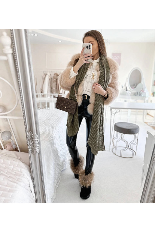 Khalil zelený puntíkovaný šátek Khalil zelený puntíkovaný šátek