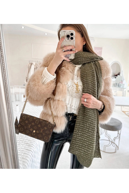 Khalil zelený puntíkovaný šátek Khalil zelený puntíkovaný šátek