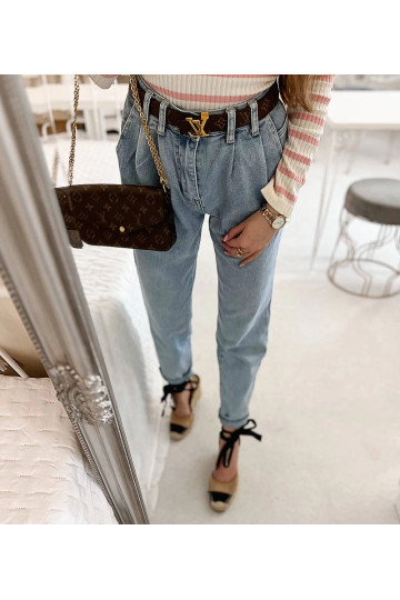 Ailleboust Blue Mom Fit Jeans 2