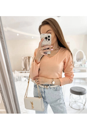 Růžová halenka Langlais s...