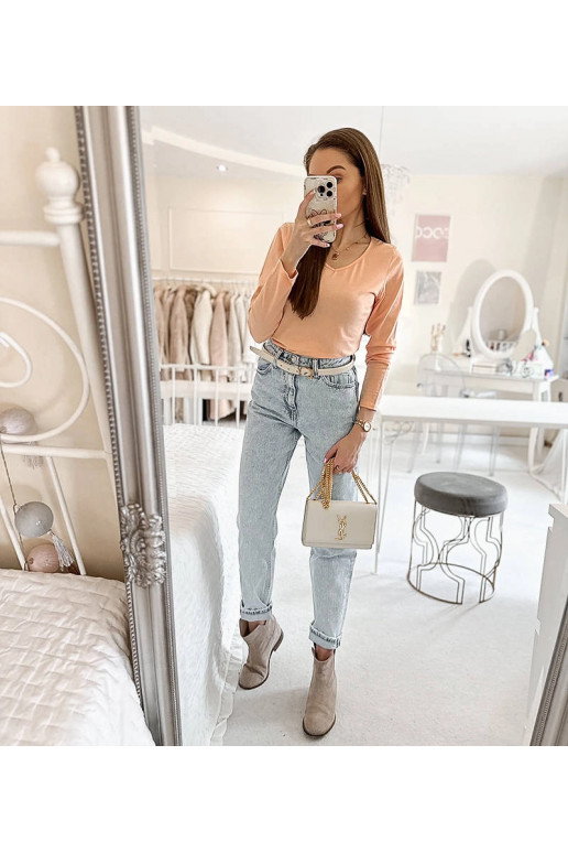 Růžová halenka Langlais s výstřihem... Růžová halenka Langlais s výstřihem...