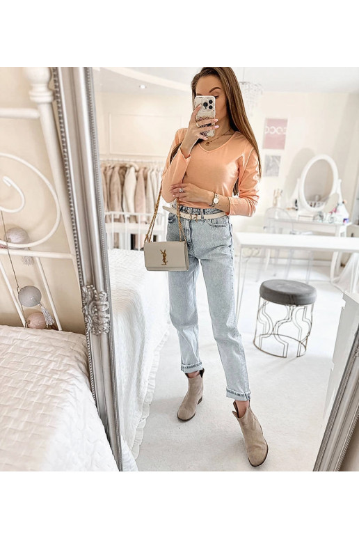 Růžová halenka Langlais s výstřihem... Růžová halenka Langlais s výstřihem...