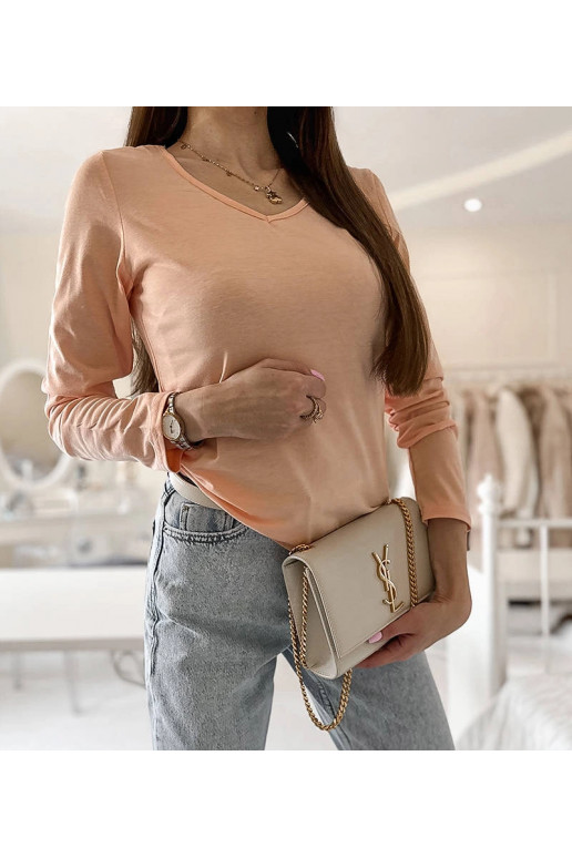 Růžová halenka Langlais s výstřihem... Růžová halenka Langlais s výstřihem...