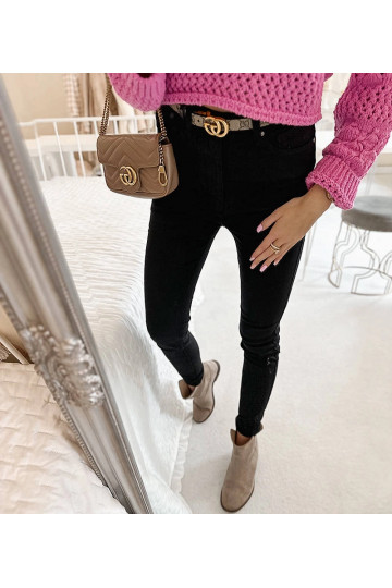 Černé kalhoty Bilodeau s... 2