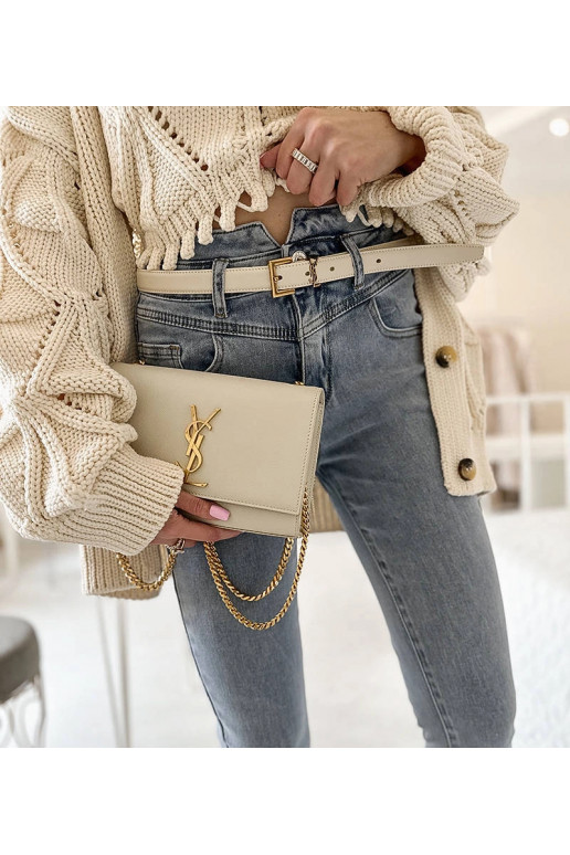 Lehké džíny Menilia s vysokým pasem