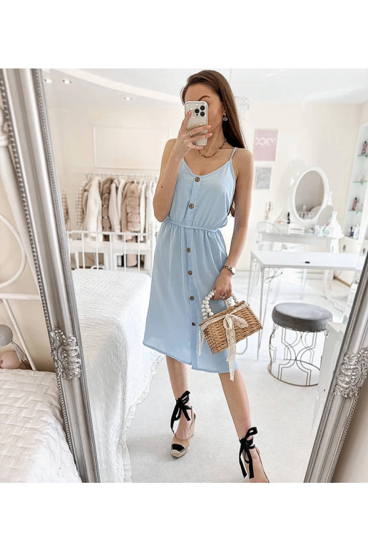 Šaty Aubin Blue Strappy Šaty Aubin Blue Strappy