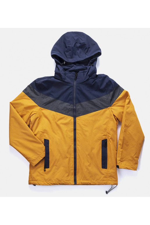 Žlutá pánská přechodová bunda Dupont