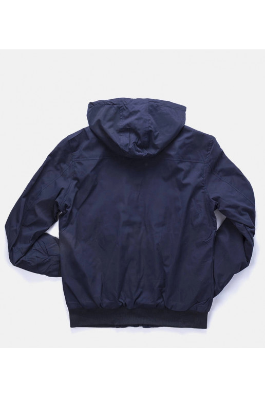 Námořnická modrá pánská větrovka...