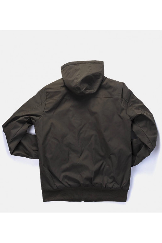 Zelená pánská větrovka Duplessis s... Zelená pánská větrovka Duplessis s...