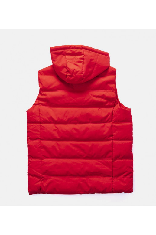 Pánská červená prošívaná vesta Allaire
