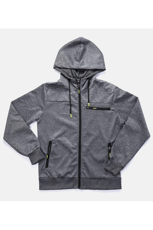 Tmavě šedá pánská mikina Curtis