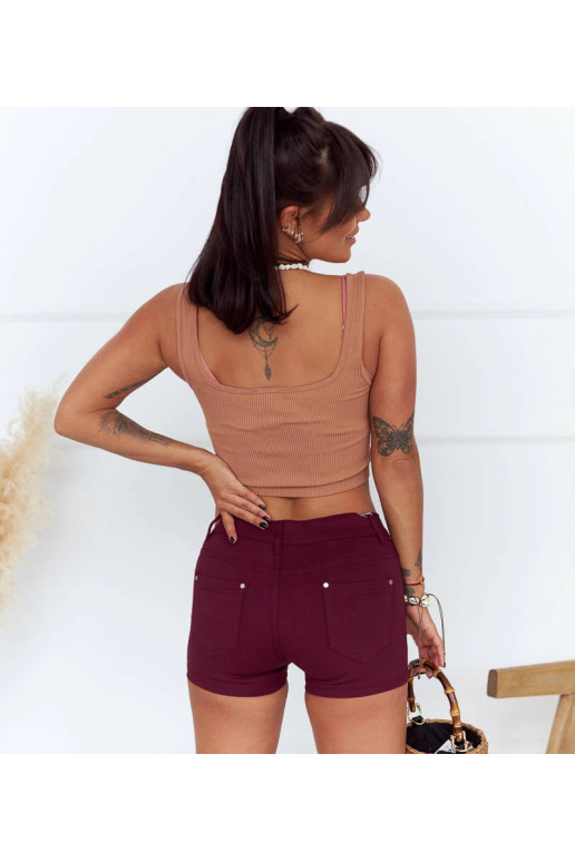 Vínové šortky Bardos