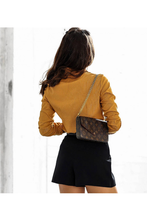 Dámská košile Domma z hořčice