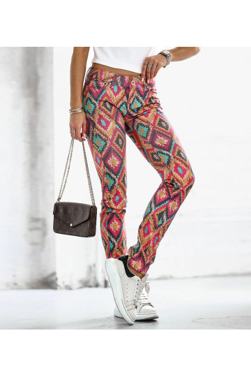 Vícebarevné vzorované... 2