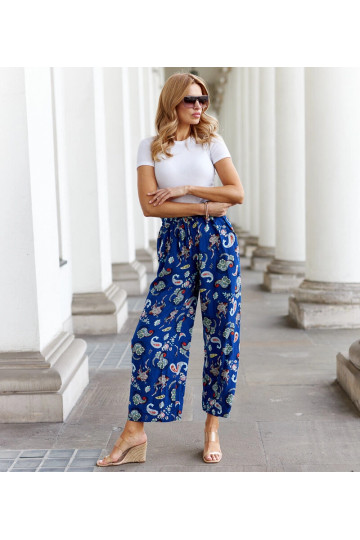 Palermo modré květinové... 2