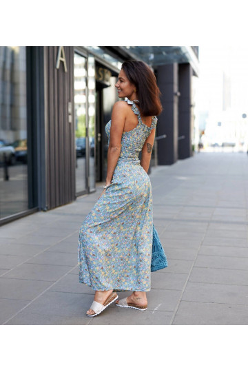 Zelený komplet s topem a... 2