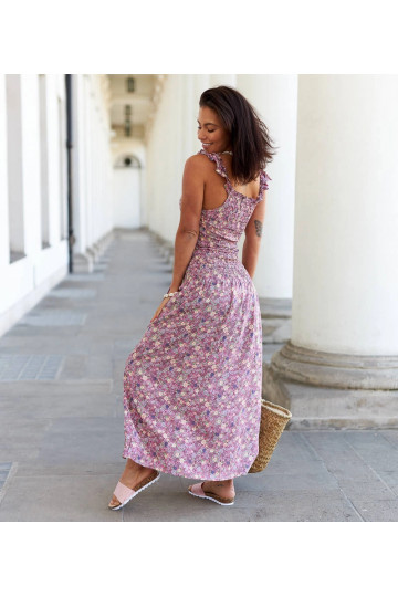 Růžový komplet s topem a... 2