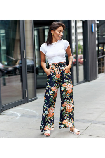 Námořnicky modré široké...