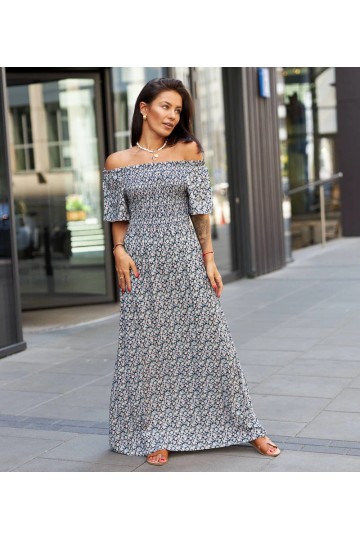 Námořnicky modré květované... 2