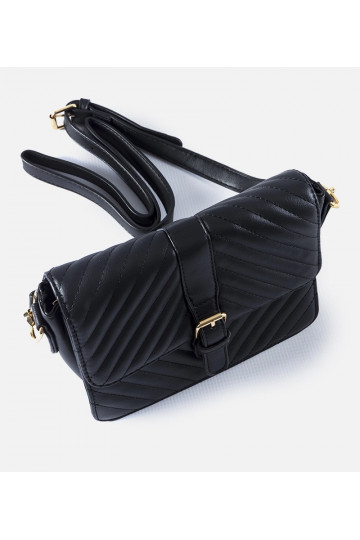 Černá prošívaná messenger... 2