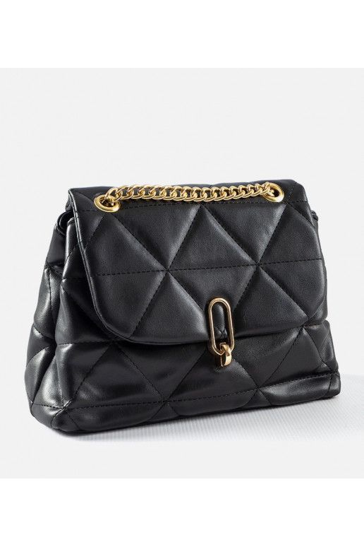 Černá prošívaná taška přes rameno Cella