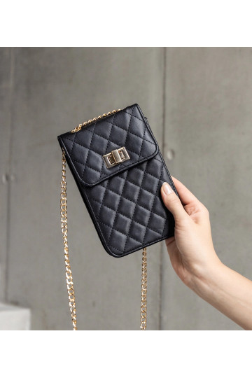 Acres černá prošívaná taška...