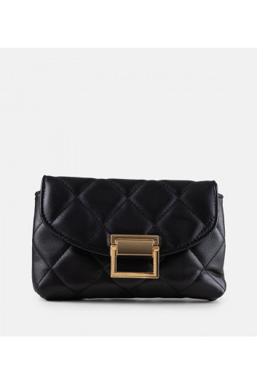 Černá rumělková prošívaná... 2