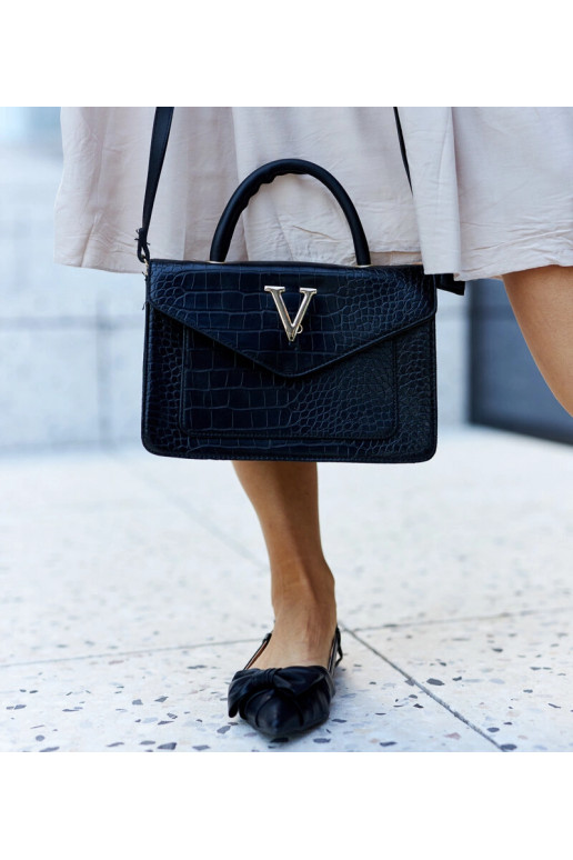 Taška přes rameno s krokodýlím vzorem...