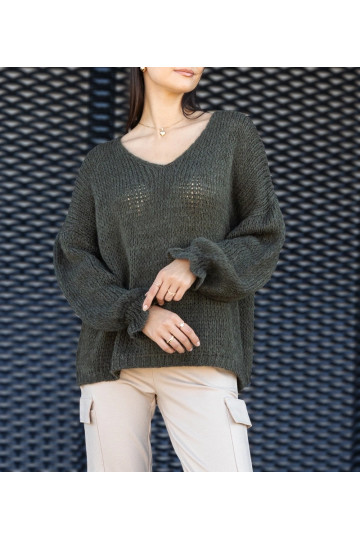 Zelený svetr Gista s... 2