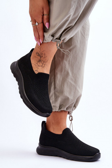  Tenisky  Slip-on vzor Černé Adiora 2