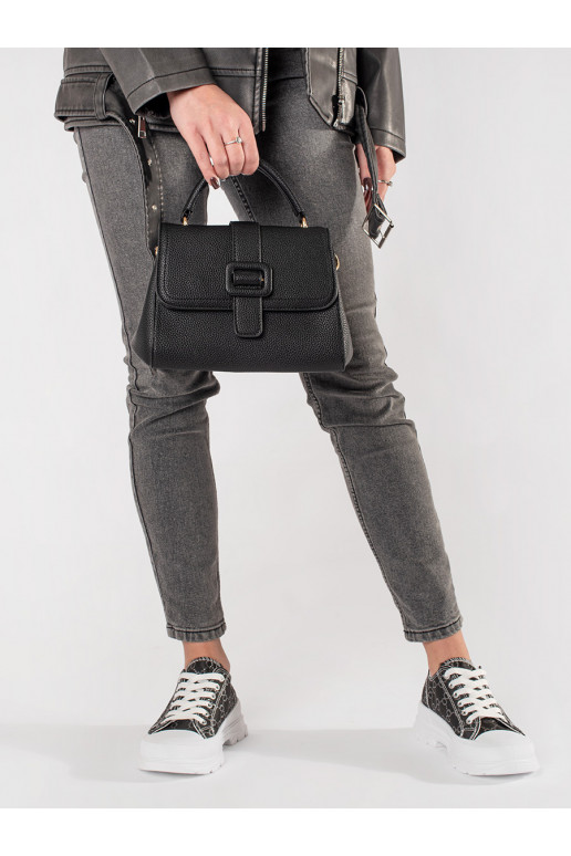 černá kabelka ze mi elementami