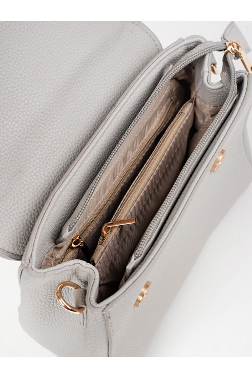 šedá kabelka ze mi elementami