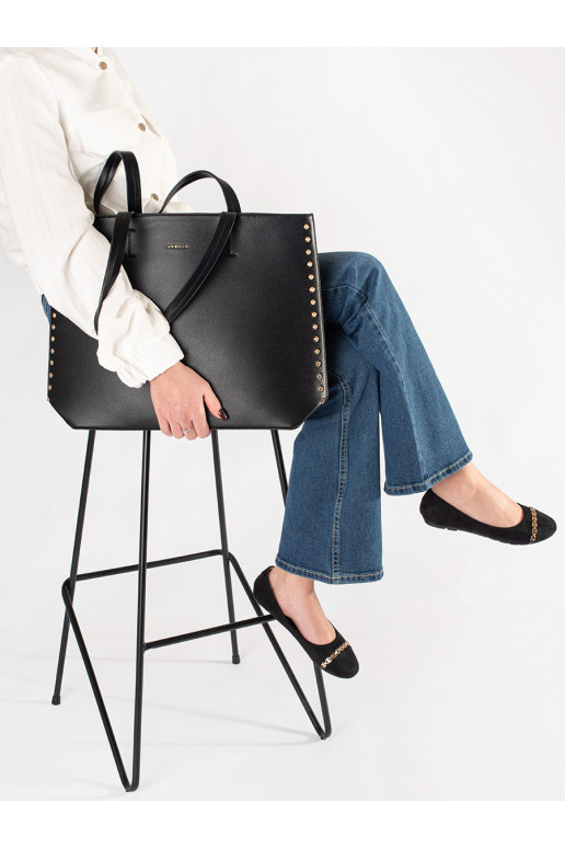   kabelka shopper s nýty