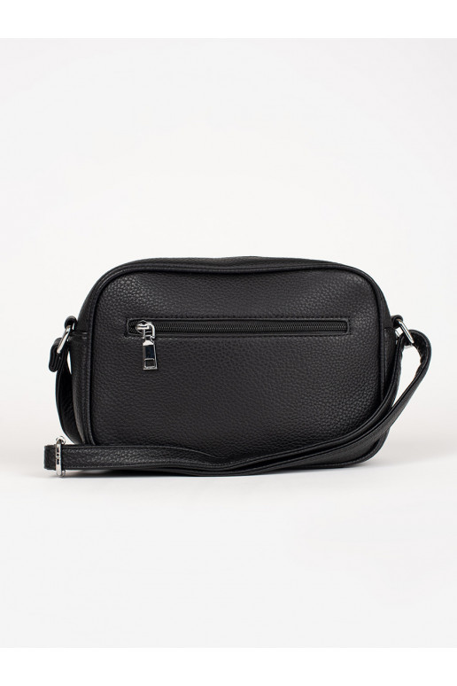 černá kabelka z kieszonkami