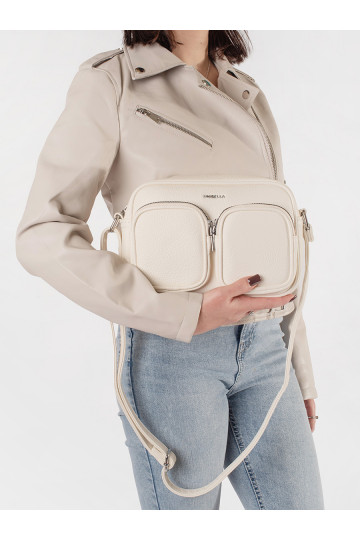 kabelka z kieszonkami