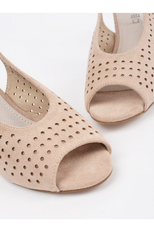 slonová kost sandály nízký podpatek slonová kost sandály nízký podpatek