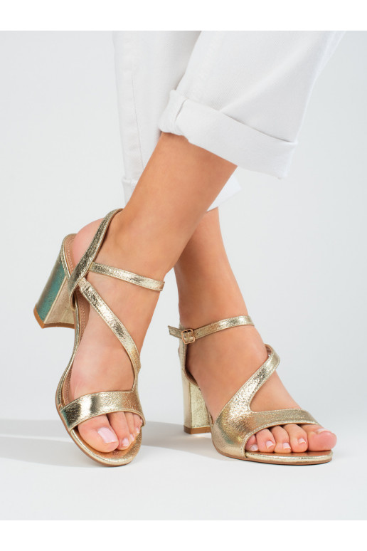 Elegantní styl sandály  na podpatku 