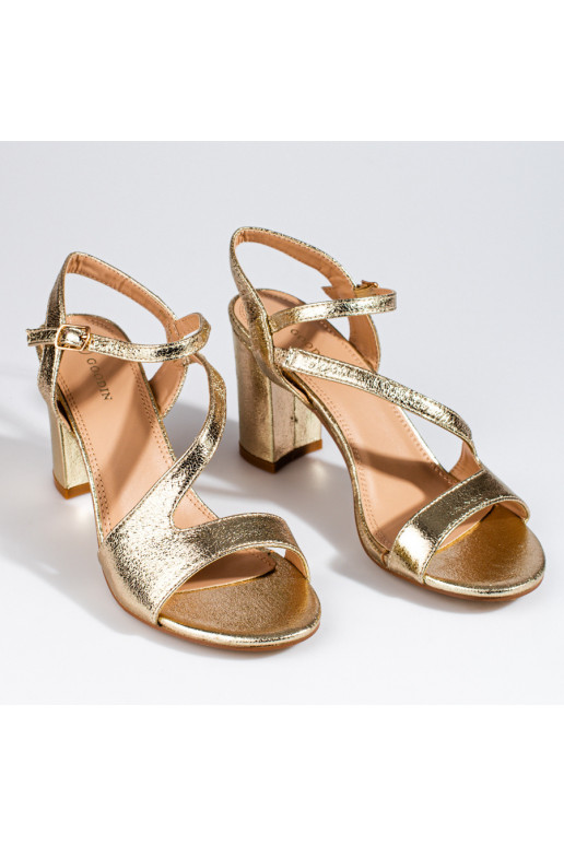 Elegantní styl sandály  na podpatku 