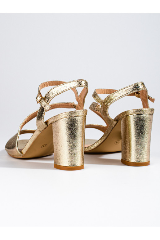 Elegantní styl sandály  na podpatku 