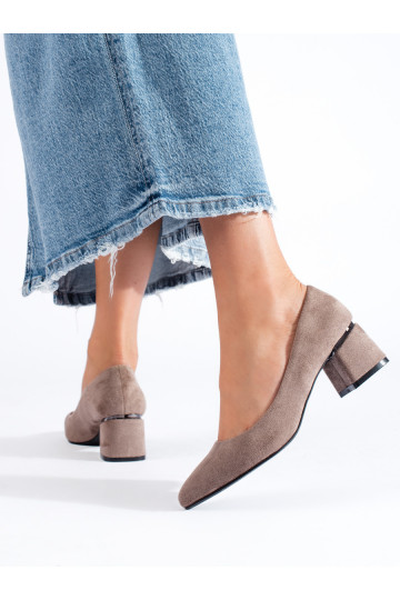 ze semiše vysoké podpatky   2