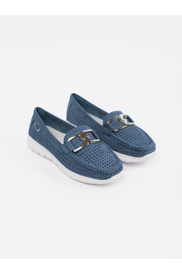 mokasíny  z ozdobnym łańcuchem 2