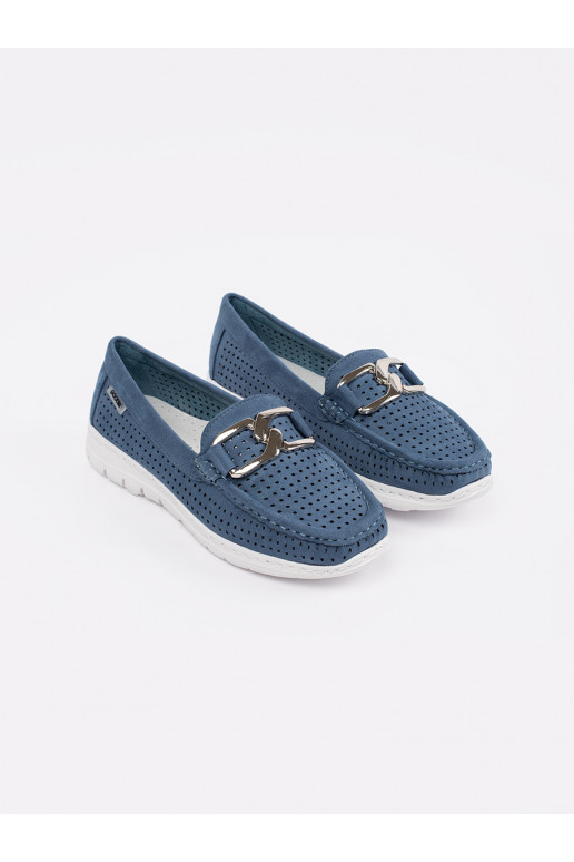 mokasíny  z ozdobnym łańcuchem