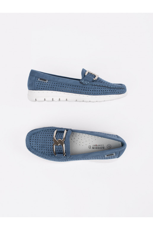 mokasíny  z ozdobnym łańcuchem