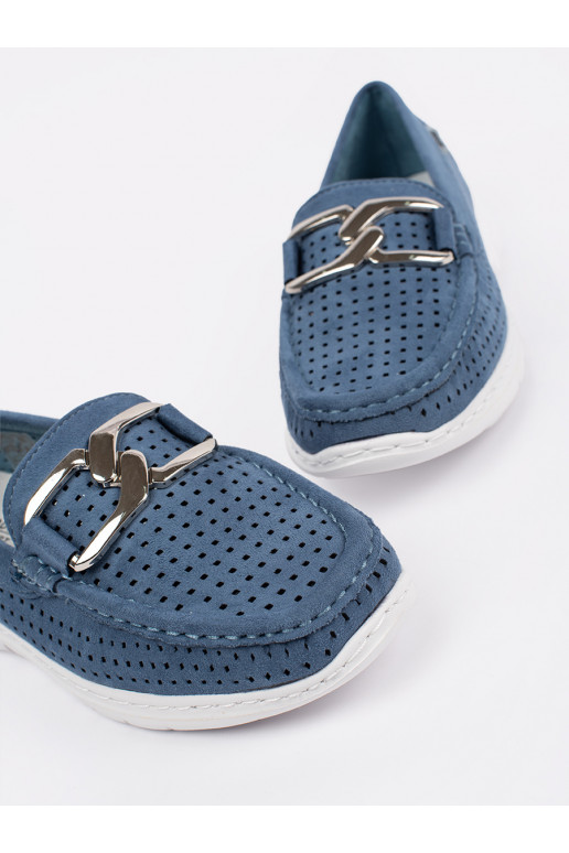 mokasíny  z ozdobnym łańcuchem