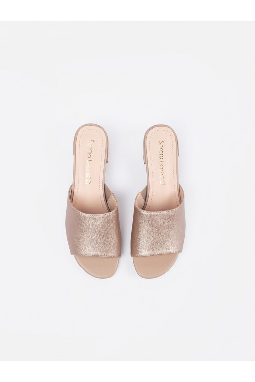 béžové Pantofle  Sergio Leone