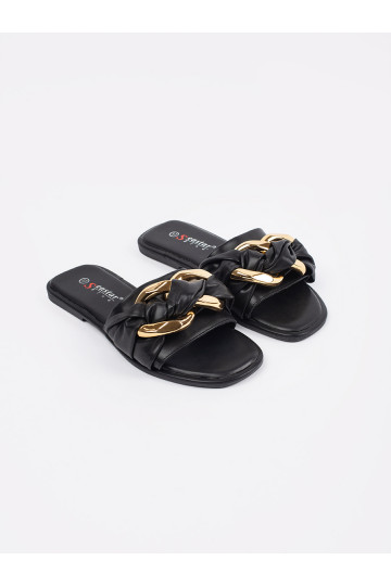 Pantofle   Černé 2