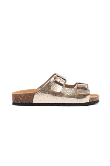 zlaté barvy Pantofle